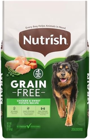 Nutrish Grain Free Chicken Dry Dog Food, 26 lb. Bag, (Rachael Ray)