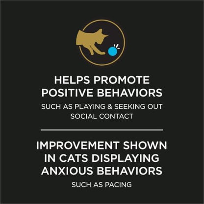 Pro Plan Veterinary Diets Calming Care Cat Supplements Probiotic Powder for Behavioral Support, 30-Count Box