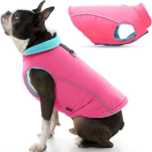 Gooby Sports Vest Dog Jacket, Pink, X-Small