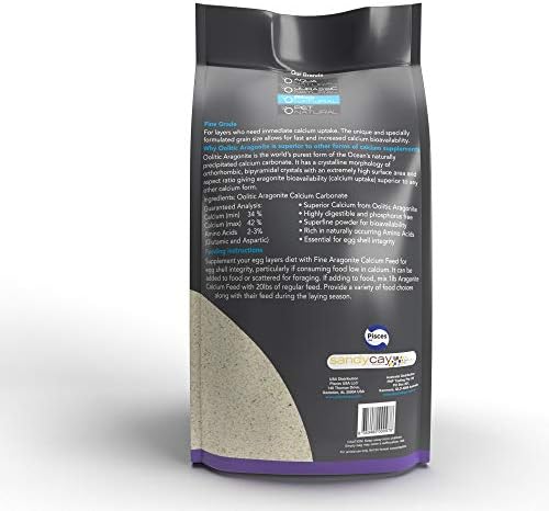 Aragonite Chicken Calcium Feed, FINE