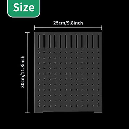 Fish Tank Divider Aquarium Acrylic Isolation Grid Board Divider with Suction Cups Accessories Transparent Plate Baffle Blocking Fish Partition Net Freshwater Ornament 25x30cm/9.84x11.81in