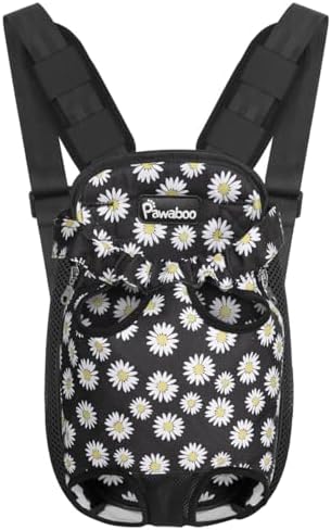 Pawaboo Pet Front Carrier Backpack for Small Medium Dogs