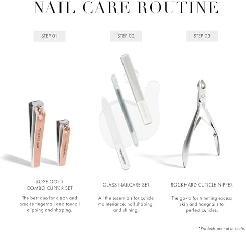 Tweezerman Combo Clipper Set Rose Gold