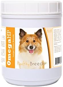 Healthy Breeds Icelandic Sheepdog Omega HP Fatty Acid Skin and Coat Support Soft Chews 90 Count