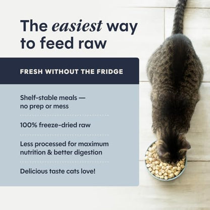 Instinct Freeze Dried Raw Meals, Natural Cat Food, Chicken, 9.5 oz. Bag