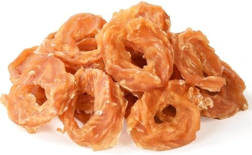 Pawmate Dog Treats Chicken Jerky Rings Dog Training Treats Snacks 10.6 oz