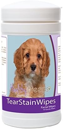 Healthy Breeds Cavapoo Tear Stain Wipes 70 Count