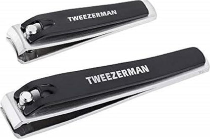 Tweezerman Combo Clipper Set Black/Stainless Steel