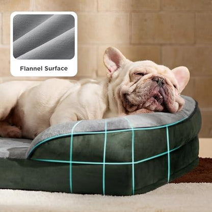 Bedsure Orthopedic Dog Beds for Medium Dogs with Removable Washable Cover