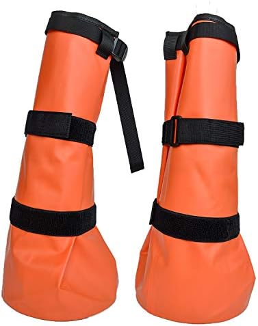 yeezo Hoof Soaking Bag Horse Soaking Boot Hooves Wrapped Easy Soaker Treating Bags with EVA Pad