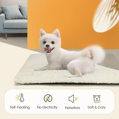 Mora Pets Self Warming Cat Beds for Large Cats Self Heating Dog Mat Pet Pad