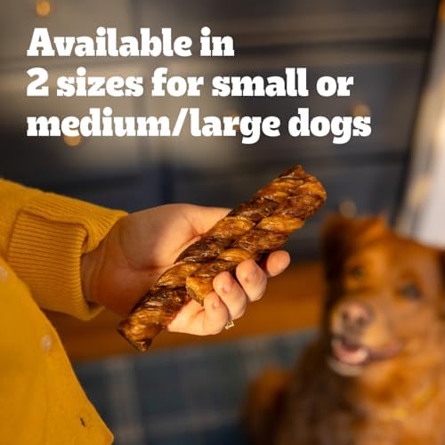 Pedigree Twisty Chews Small Dog Treats, Chicken & Beef, 40 Count