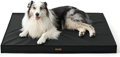 LE SURE Outdoor Waterproof Dog Beds Large Sized,Orthopedic Pet Mat,36x27In