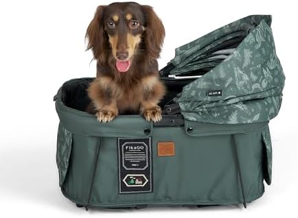 Sway2 Pet Car Seat and Carrier, 2-in-1 Booster Seat for Small Dogs and Cats