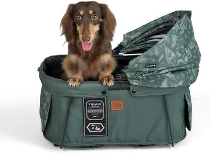 Sway2 Pet Car Seat and Carrier, 2-in-1 Booster Seat for Small Dogs and Cats
