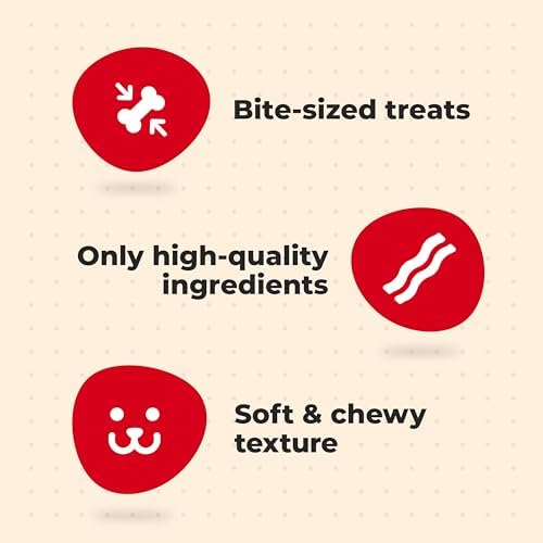 Milk-Bone Peanut Buttery Bites, Soft Dog Treats with Jif Peanut Butter & Real Bacon, 11.8 Oz. Bags (Pack of 5)