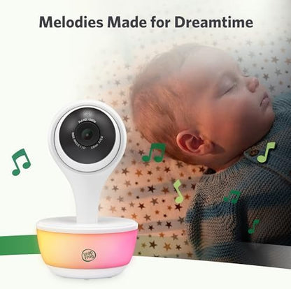 LeapFrog Smart WiFi Baby Monitor, 1080p Camera, 5-Inch IPS Display, Color Night Vision | 5000mAh 22-Hr Battery, VOX Mode, 110° Wide Angle, 8X Zoom, Humidity & Temperature | LF815HD