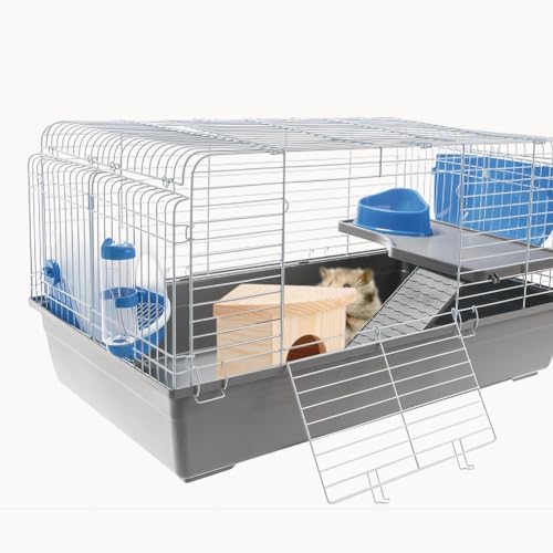 Joyzan Hamster Hideout Wooden House, Chamber Mouse Playing Hiding Chewable