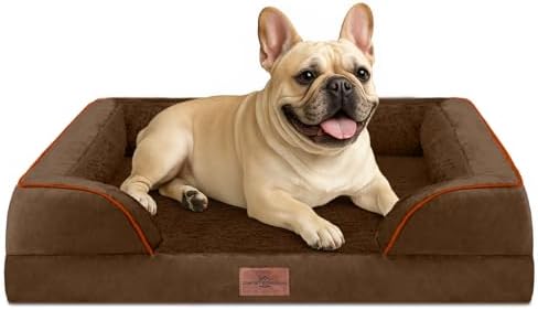 Comfort Expression Waterproof Orthopedic Dog Bed for Medium Size Dog