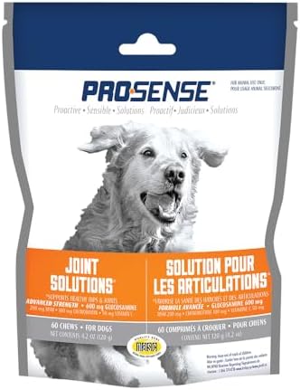 Pro-Sense Advanced Strength Hip & Joint Chews for Dogs, 60 Count