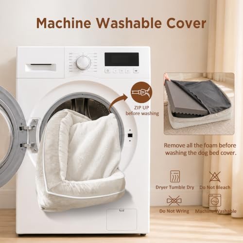 Comfort Expression Waterproof Orthopedic Dog Bed for Medium Size Dog