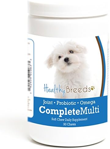 Healthy Breeds Maltese All in One Multivitamin Soft Chew 90 Count