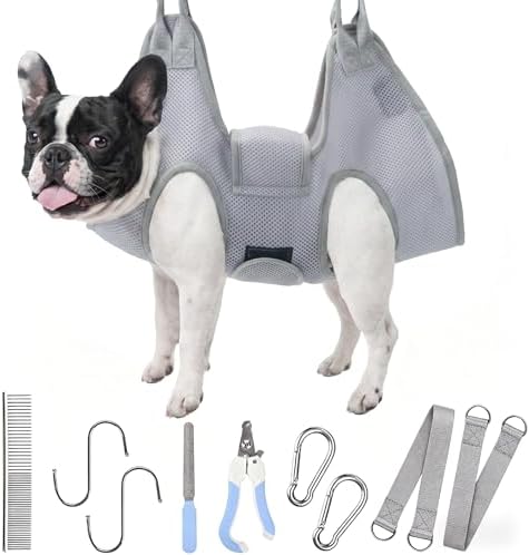 PatiencET Dog Grooming Hammock Kit