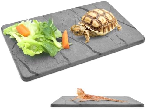 Reptile Basking Platform, 5.9''x9.8'' Diatomaceous Earth Basking Rocks
