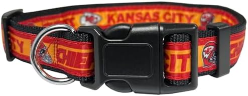 New & Improved Pets First NFL Licensed PET Collar- Heavy-Duty, Strong, and Durable New Dog Collar. Available in 32 Football Teams and 4 Sizes