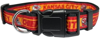 New & Improved Pets First NFL Licensed PET Collar- Heavy-Duty, Strong, and Durable New Dog Collar. Available in 32 Football Teams and 4 Sizes