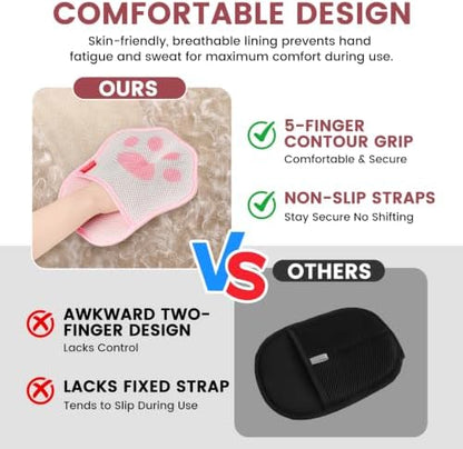 CareCove Reusable Electrostatic Pet Hair Removal Glove for Cats & Dogs