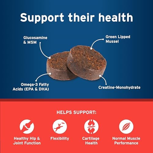Pet Protect Hip & Joint Supplement for Dogs, Chicken Flavor 120ct