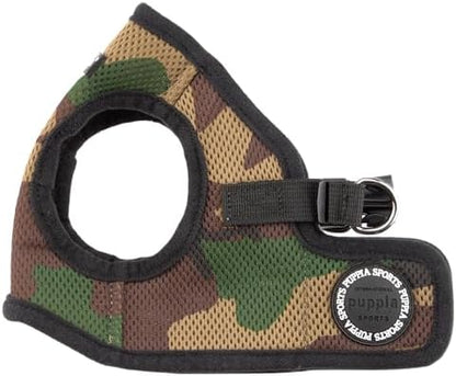 PUPPIA International Harness Soft B Vest, XX-Large, Camo