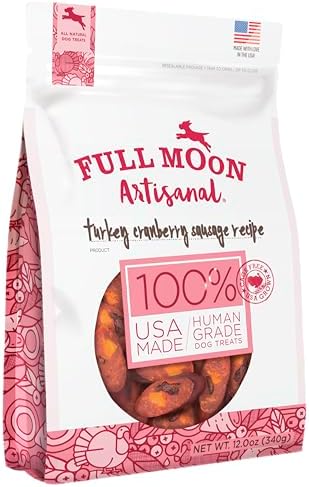 Full Moon® Turkey Cranberry Sausage Dog Treats 12 oz