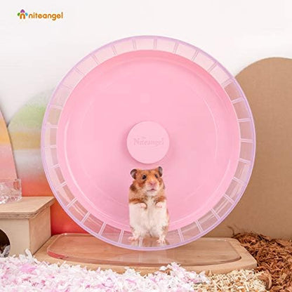 Niteangel Super-Silent Hamster Exercise Wheels: Quiet 11 inch Running Wheel