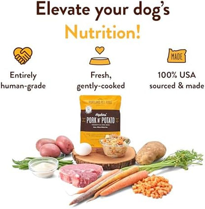 Portland Pet Food Company Fresh, Human Grade Dog Food Topper & Meal 5 Pack