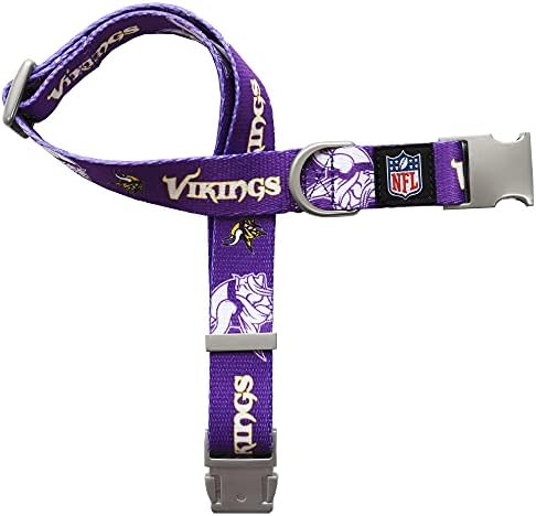 Littlearth NFL Detroit Lions Pet Premium Collar, Team Color, Small
