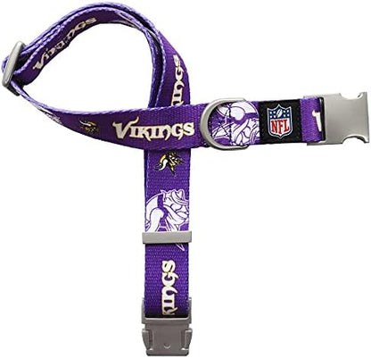 Littlearth NFL Detroit Lions Pet Premium Collar, Team Color, Small