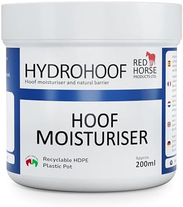 Hydrohoof Horse Hoof Moisturizer (7 fl Oz. / 200ml) | Hoof Conditioner and Barrier Cream | Moisture Balancing Balm | Nourish & Protect | Natural Hoof Moisture Regulation