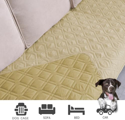 Ameritex Waterproof Dog Bed Blankets Cover for Bed Couch Sofa Reversible