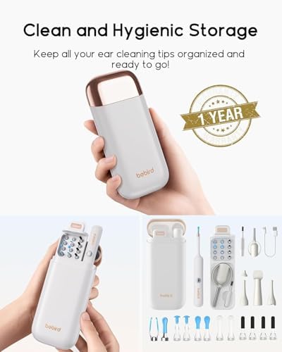 Bebird R37R Ear Wax Removal Tool Camera, Flexible Scope and Visual Tweezers