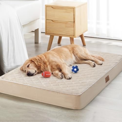WNPETHOME Orthopedic Waterproof Extra Large Senior Dogs Bed for Comfy Sleep