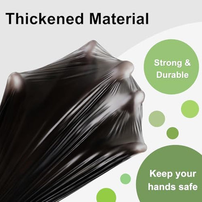 Toplive Dog Waste Bags, Poop Bags for Dogs, Extra Thick Strong Leak-Proof Doggy Bags 16 Rolls (240 Bags), Black