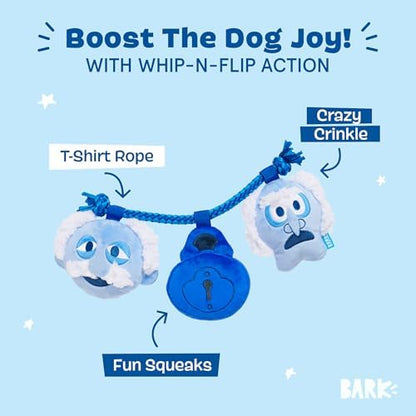 BarkBox Marley & Gnarley's Chain Dog Toy - Toy for Medium to Large Dogs