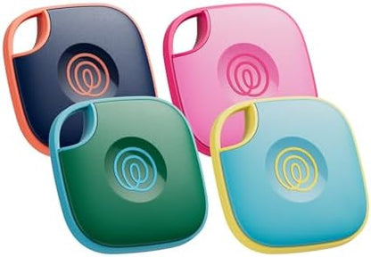 Life360 Tile - Bluetooth Tracker, Keys Finder and Item Locator for Keys, Bags and More. Phone Finder. Both iOS and Android Compatible. 4-Pack