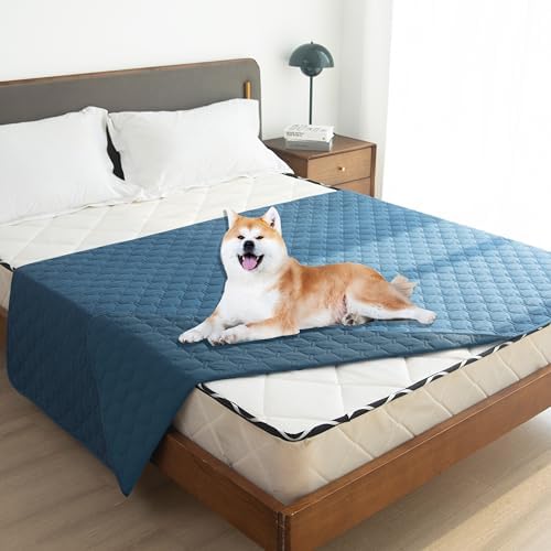 gogobunny Waterproof Dog Blankets for Large Dogs, Pet Bed Cover Breathable