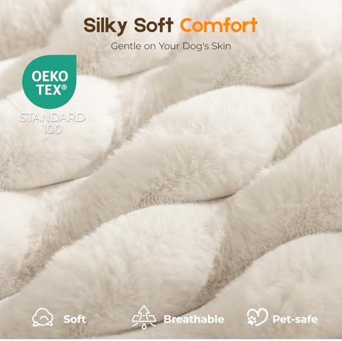 Orthopedic Dog Bed for XXL Dog, Waterproof Washable Pet Bed for Crate