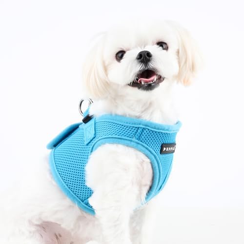 PUPPIA International Harness Soft B Vest, XX-Large, Sky Blue