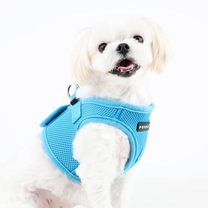 PUPPIA International Harness Soft B Vest, XX-Large, Sky Blue