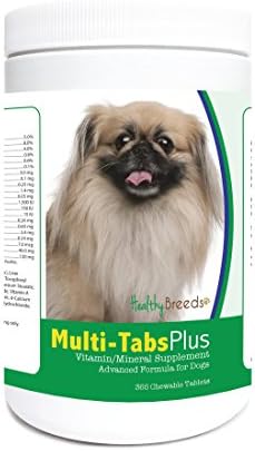 Healthy Breeds Pekingese Multi-Tabs Plus Chewable Tablets 365 Count